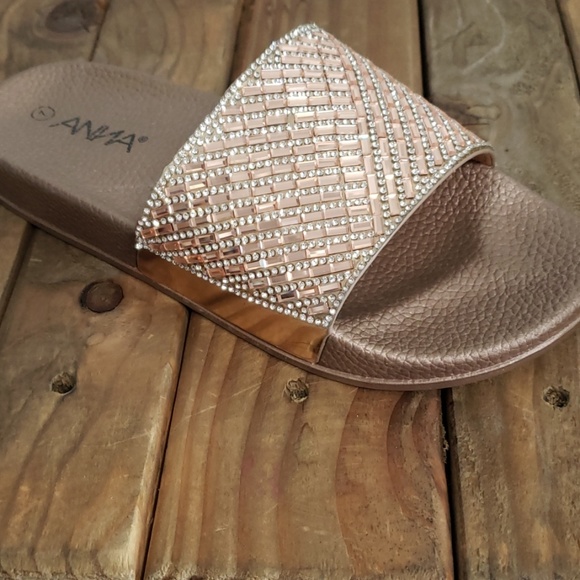 Bling Rosegold Slides Pool - Picture 2 of 7